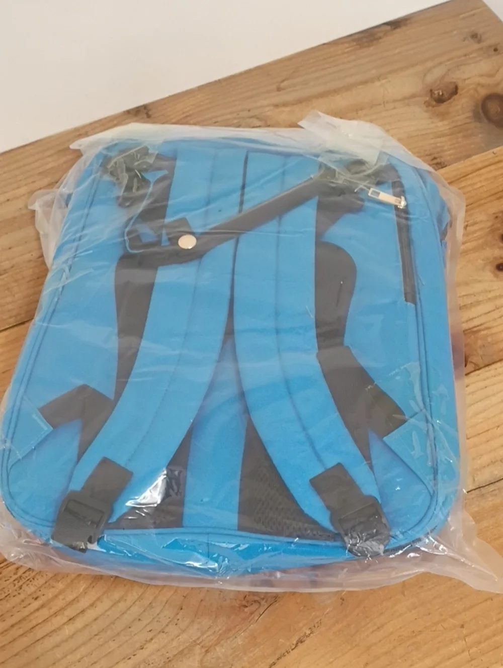 DEBUG Dual-Purpose Diaper Bag with Changing Station & Bassinet, Blue NWT